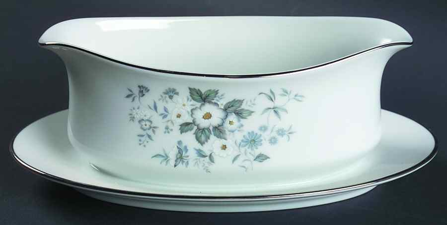 Cambridge Gravy Boat with Attached Underplate by Imoco-1