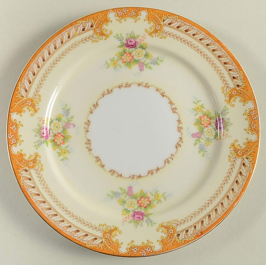 Normandie Salad Plate by Imperial (Japan)-1