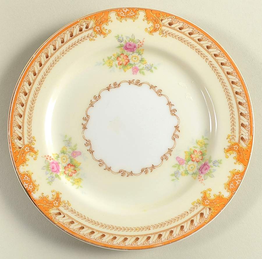 Normandie Bread & Butter Plate by Imperial (Japan)-1