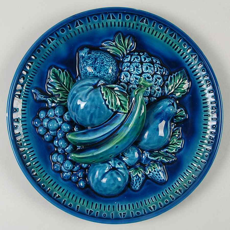 Mood Indigo Blue Plate Wall by Inarco (Japan)-1