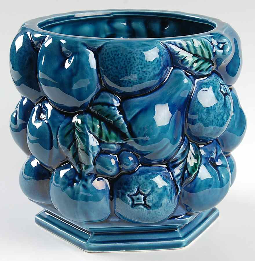 Mood Indigo Blue Extra Large Canister No Lid by Inarco (Japan)-1