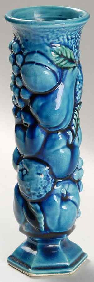 Mood Indigo Blue Bud Vase by Inarco (Japan)-1