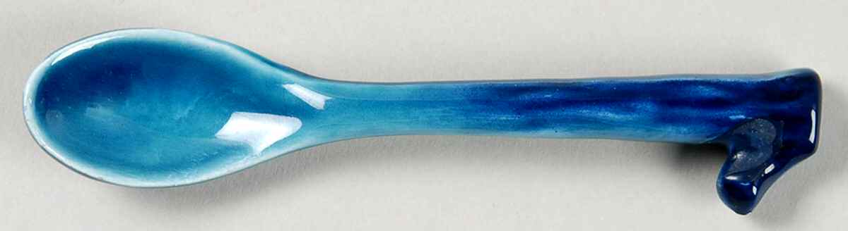 Mood Indigo Blue Spoon Condiment by Inarco (Japan)-1