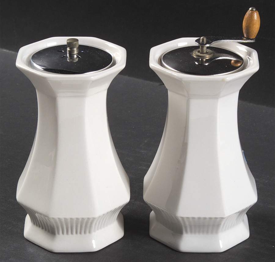 Independence White Salt Mill & Pepper Mill Set by Independence-1