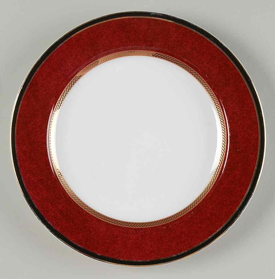 Fifth Avenue Ruby Salad Plate by Interiors (PTS)-1