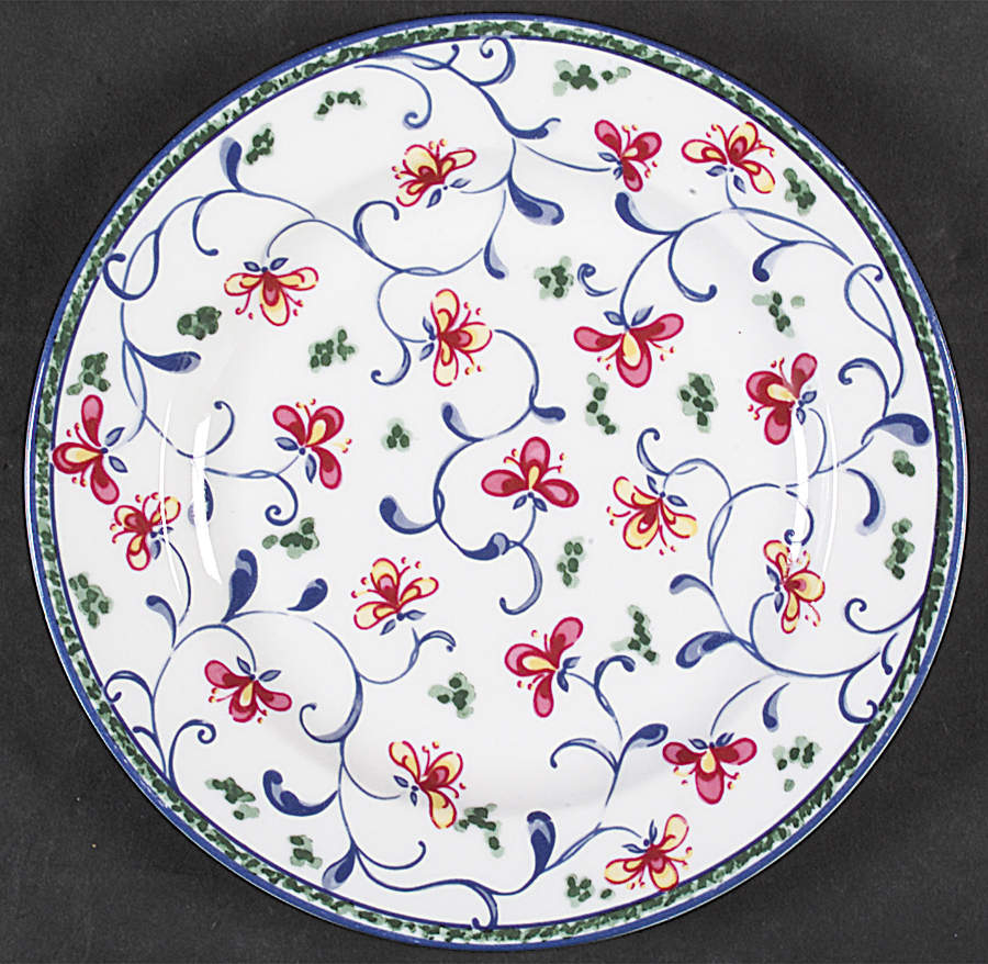 Portuguese Tile Salad Plate by Interiors (PTS)-1
