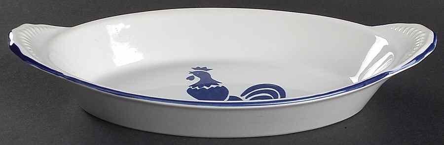 Country Blue 10" Augratin by International House-1