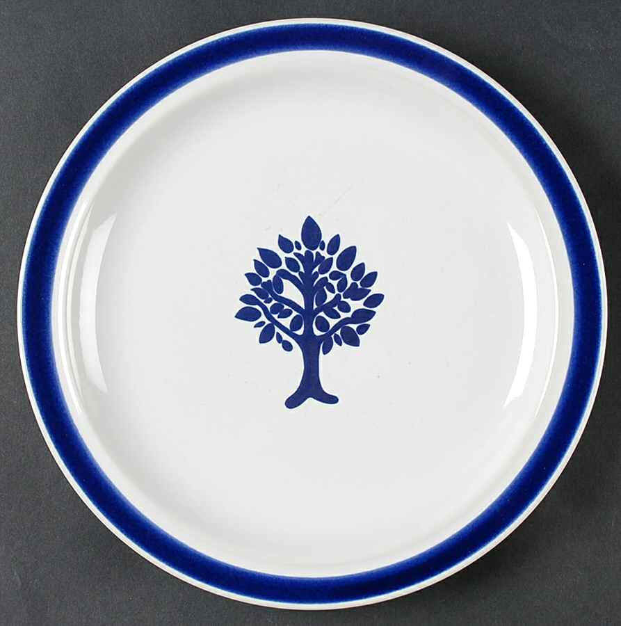 Country Blue Dinner Plate by International House-1