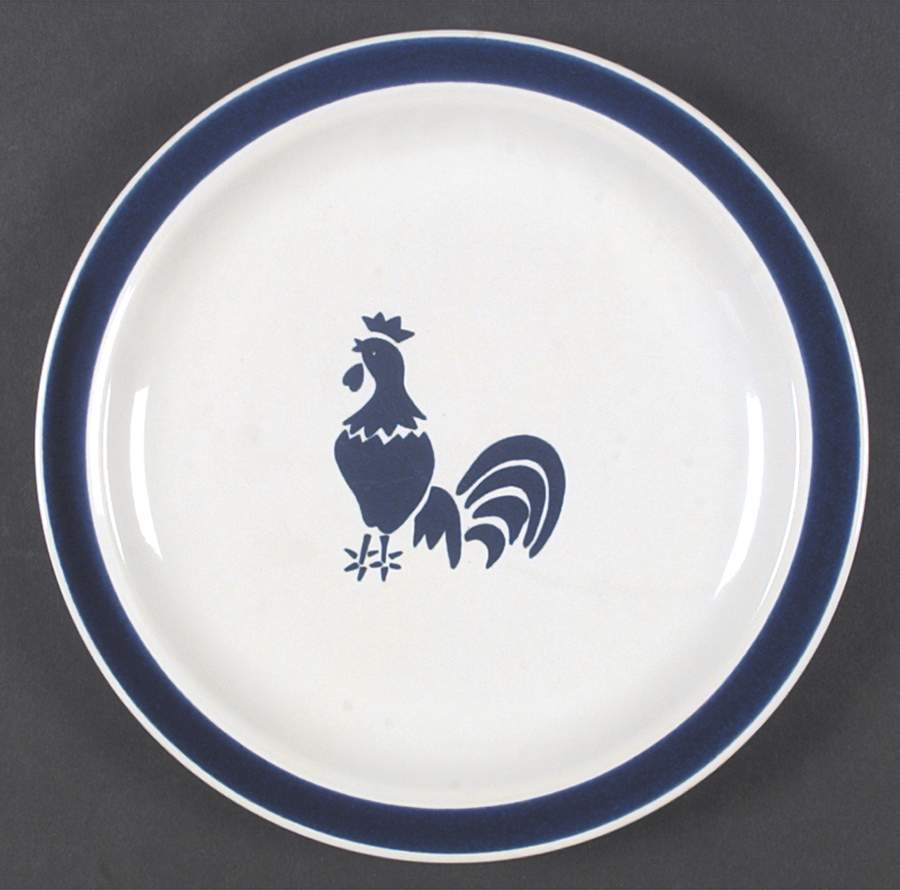 Country Blue Dinner Plate by International House-1
