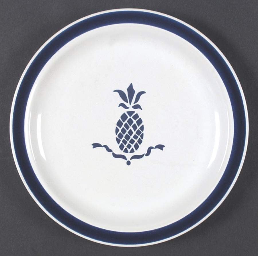 Country Blue Dinner Plate by International House-1