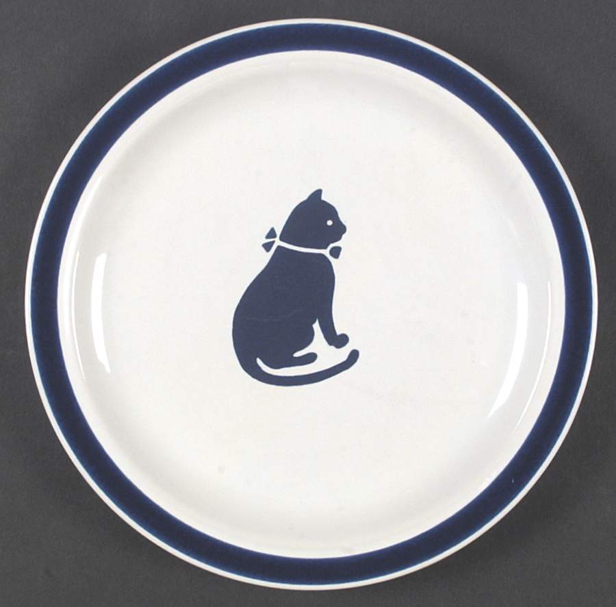 Country Blue Dinner Plate by International House-1