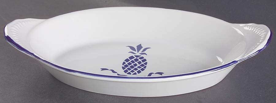 Country Blue 10" Augratin by International House-1