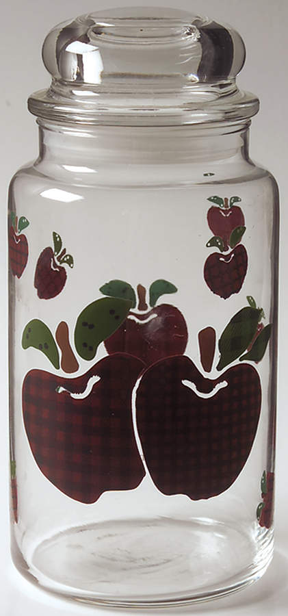 Applejack Large Glassware Storage Jar & Lid by International-1