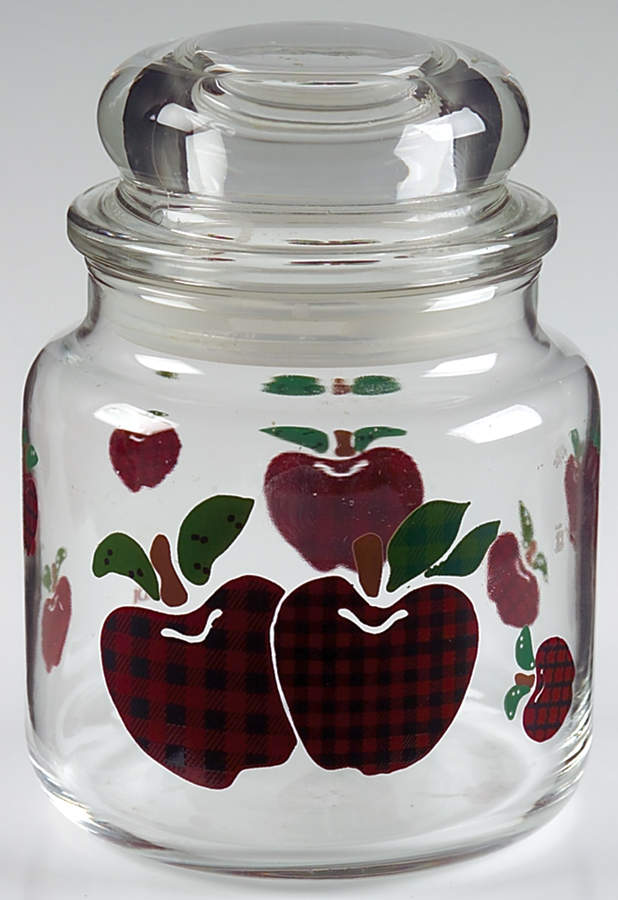Applejack Small Glassware Storage Jar & Lid by International-1