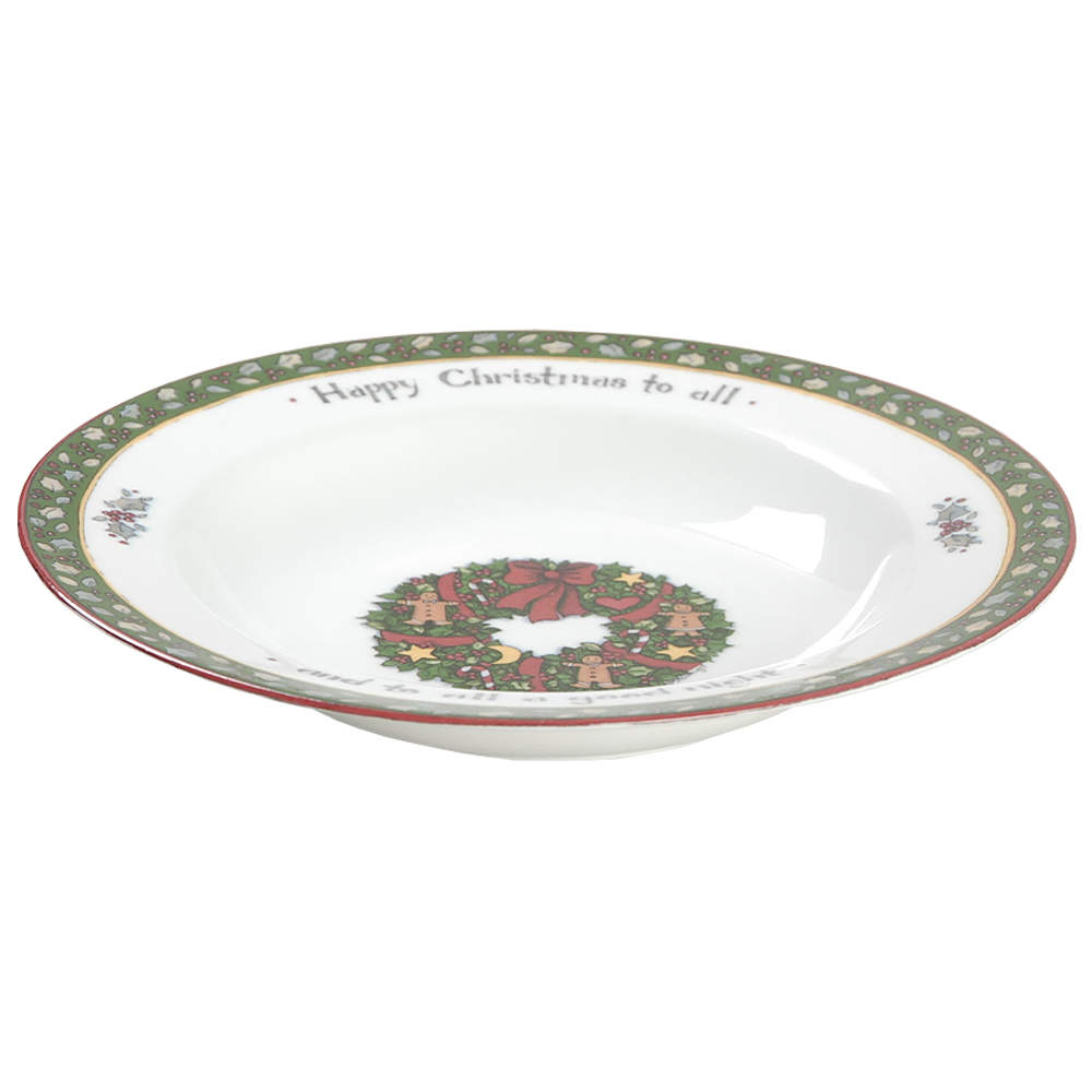 Christmas Story Rim Soup Bowl by International-1
