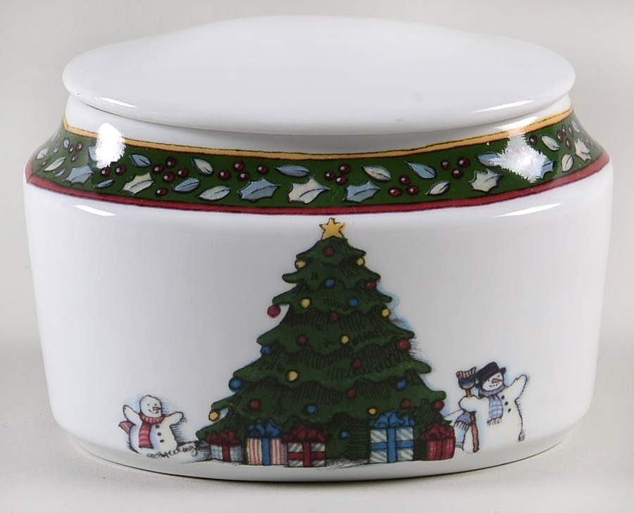 Christmas Story Sugar Bowl & Lid by International-1
