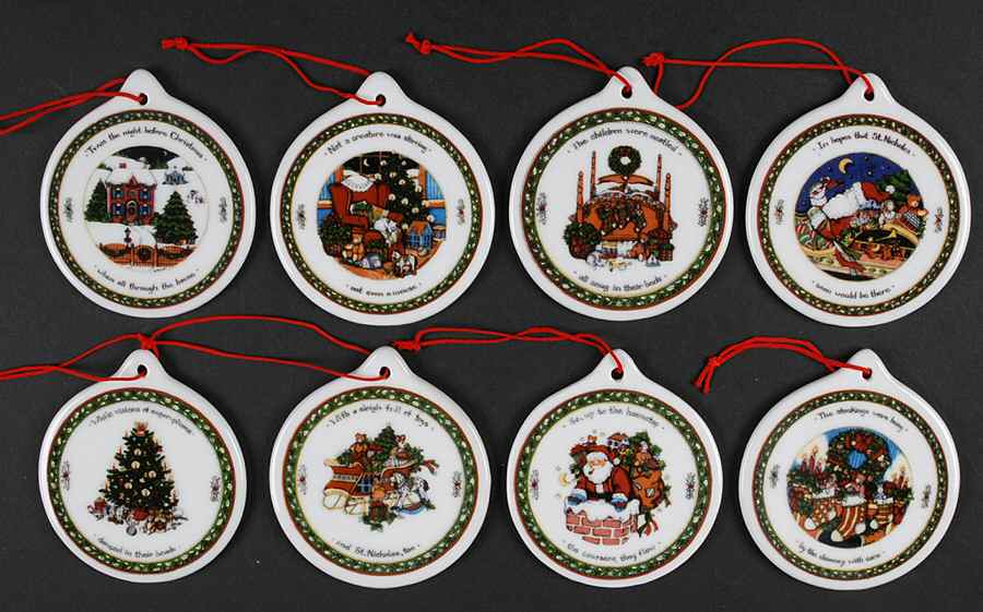 Christmas Story Ornament - Set of 8 (Motifs 1-8) by International-1