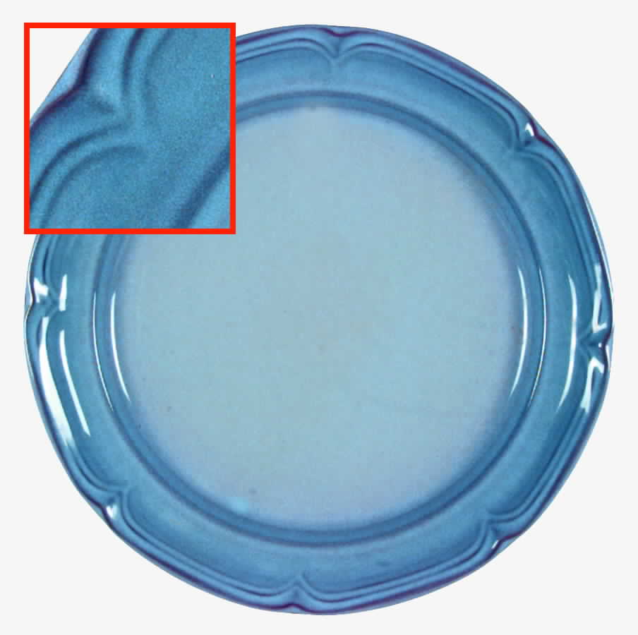 Country Blue Dinner Plate by International-1