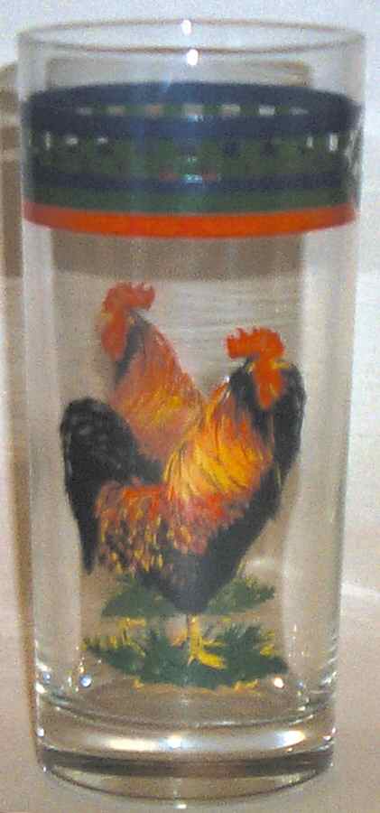 Ella's Rooster 14 Oz Glassware Tumbler by International-1