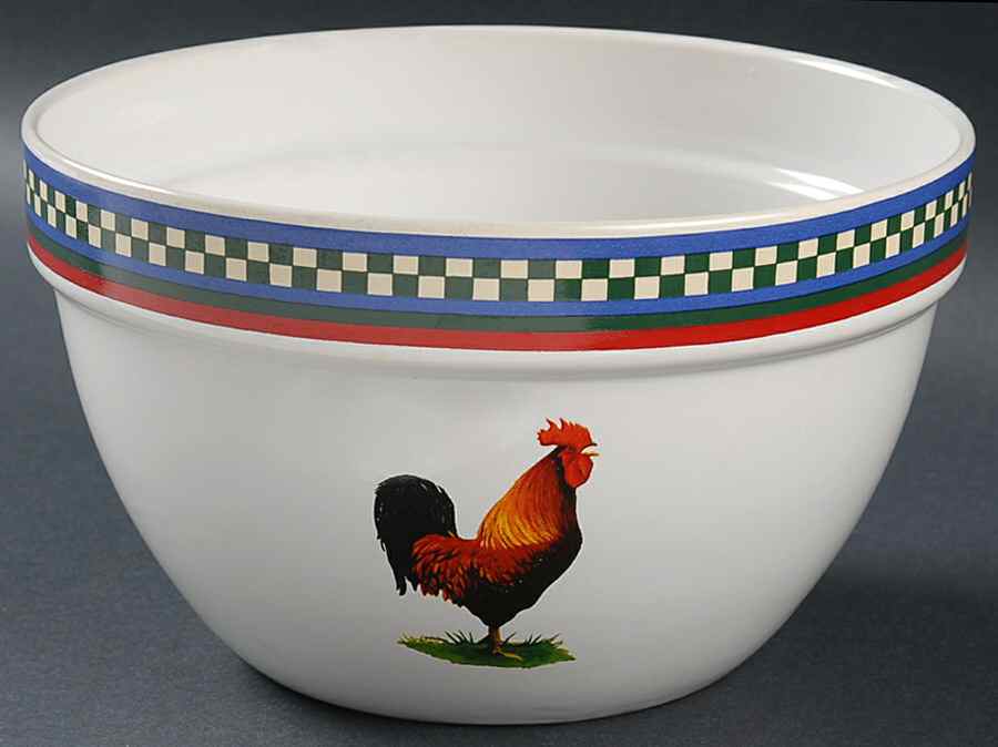 Ella's Rooster 9" Mixing Bowl by International-1