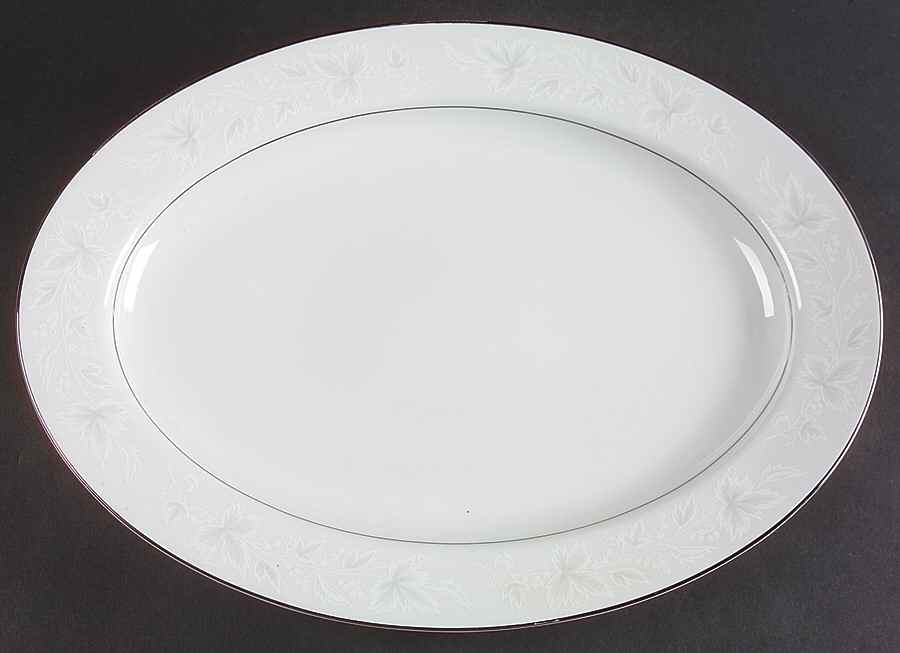 Fascination 16" Oval Serving Platter by International-1