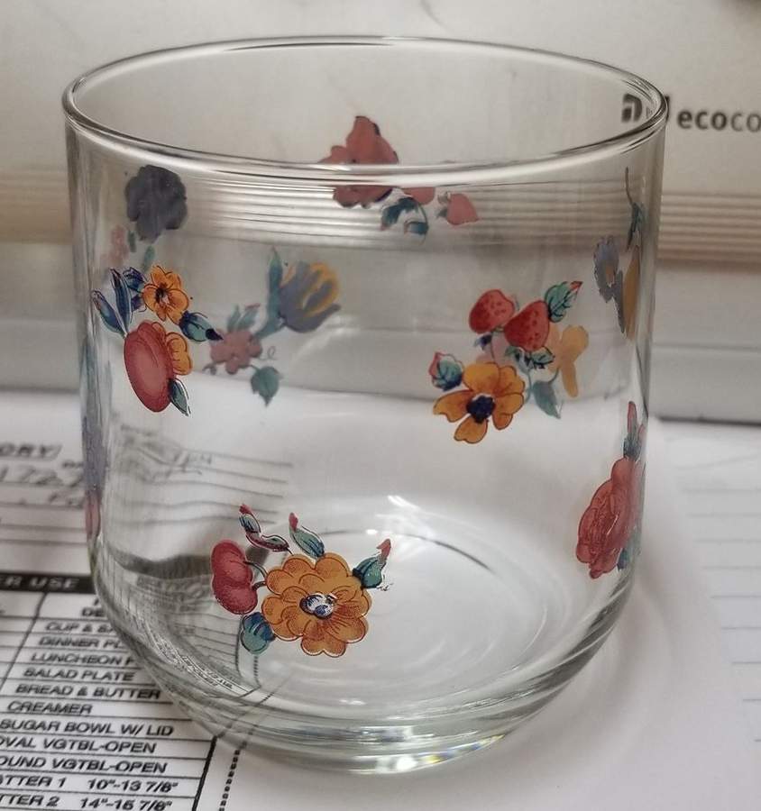 Flora Glassware Rocks/Juice by International-1