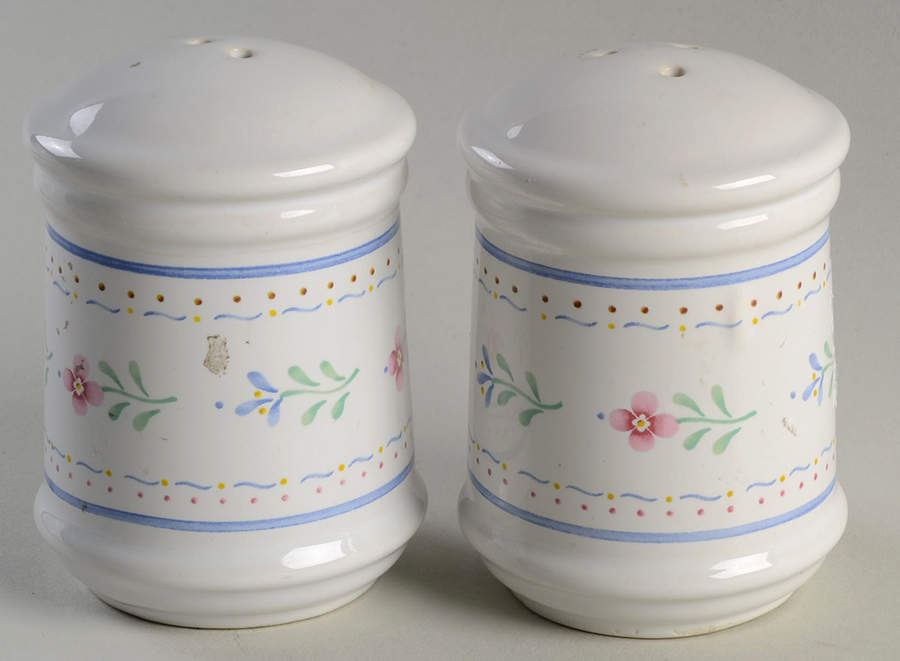 Greta (Rim, No Trim) Salt & Pepper Set by International-1