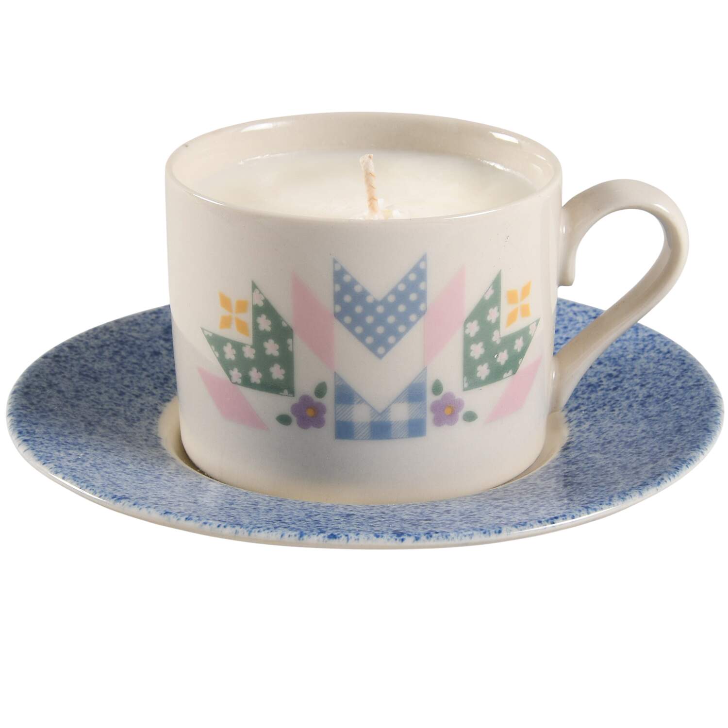 INT5 Scented Cup & Saucer Candle-Ocean  HC by International-1