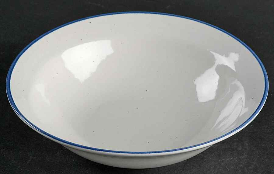 Midnight Flower Coupe Cereal Bowl by International-1