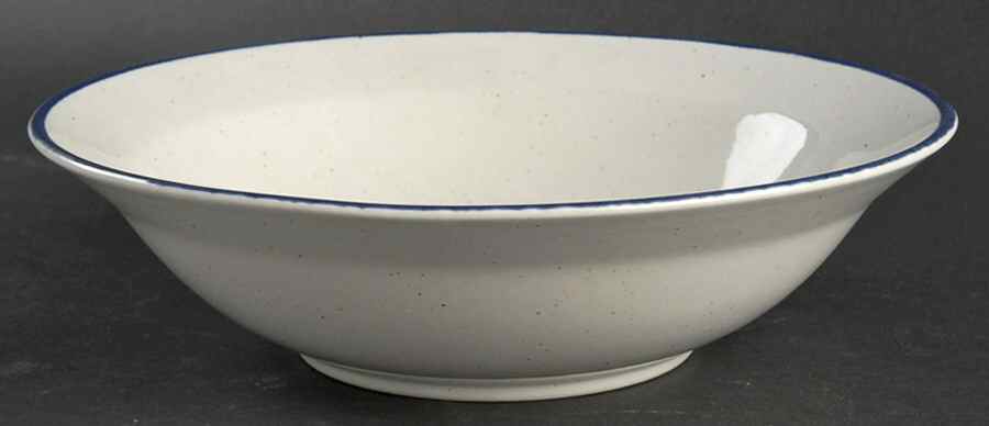 Midnight Flower 9" Round Vegetable Bowl by International-1