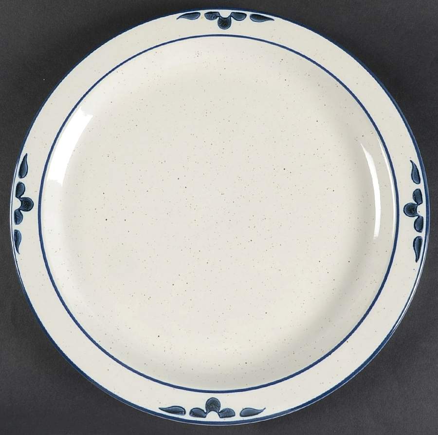 Midnight Flower 12" Chop Plate (Round Platter) by International-1