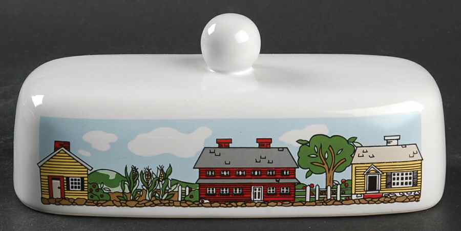 Old Salem Lid for 1/4 Lb Butter by International-1