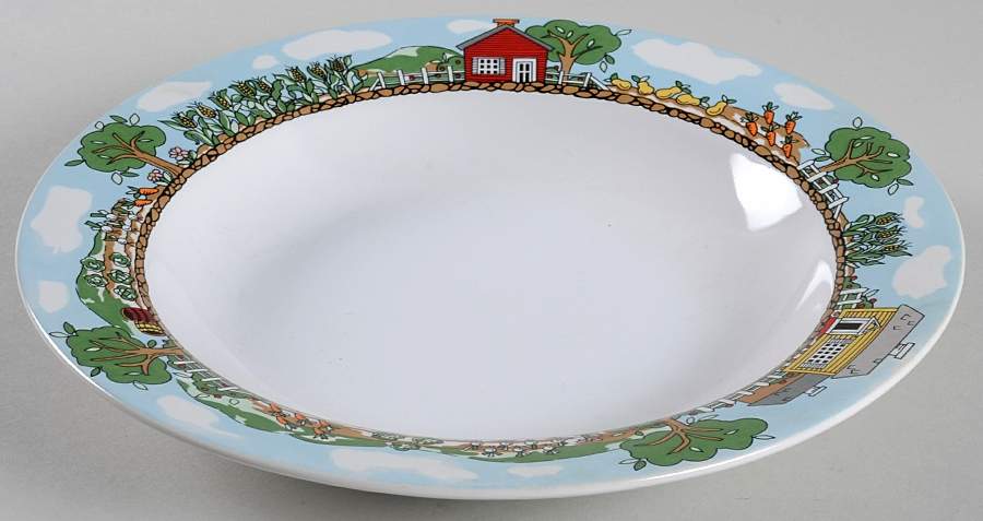 Old Salem Large Rim Soup Bowl by International-1