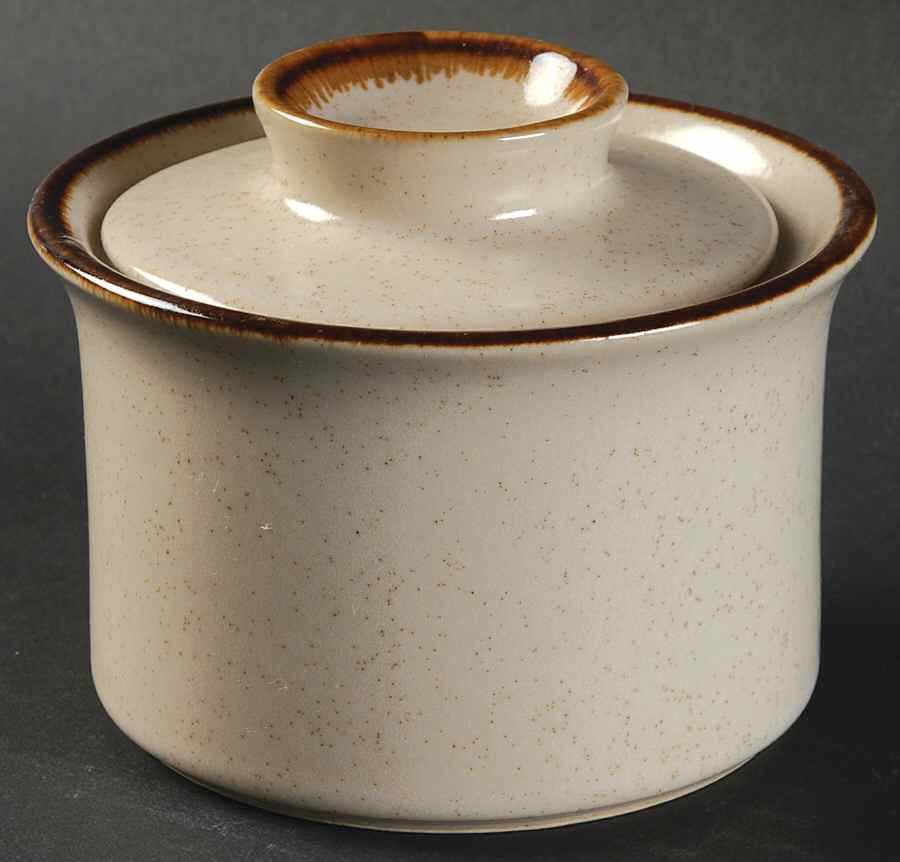 Orangeade Sugar Bowl & Lid by International-1