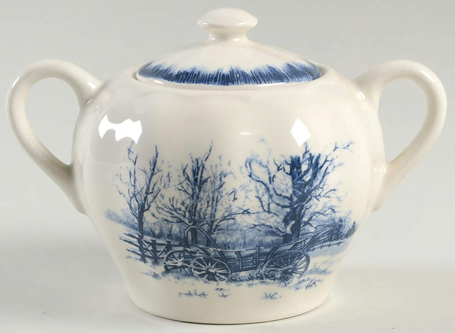 Riverwood Sugar Bowl & Lid by International-1