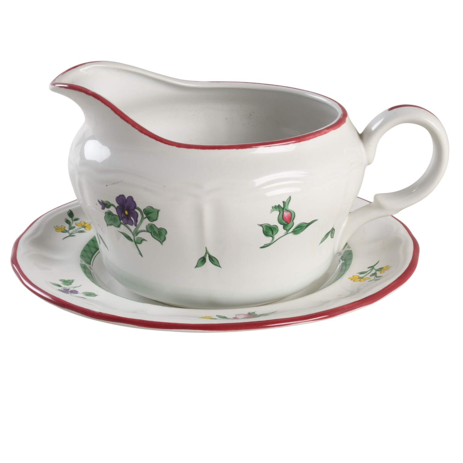 Rosalynn Gravy Boat & Underplate by International-1