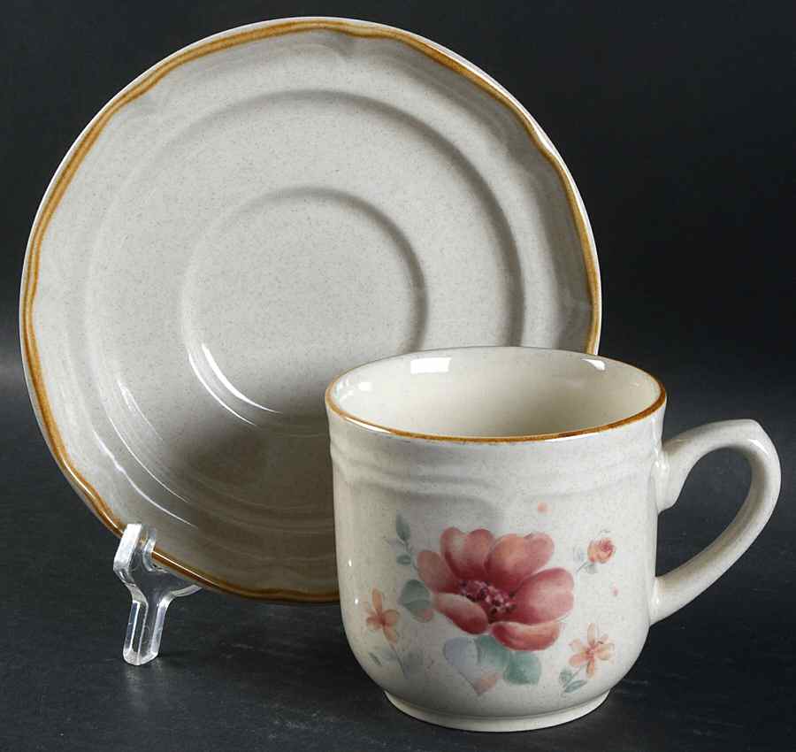 Something Special Flat Cup & Saucer Set by International-1
