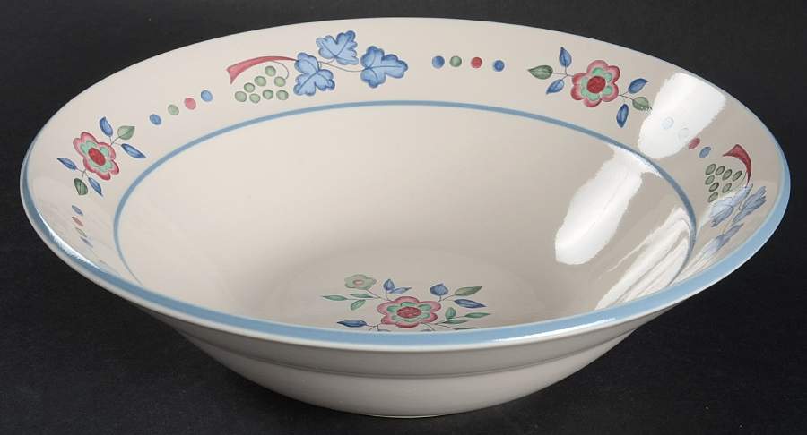 Sugar Plum 8" Round Vegetable Bowl by International-1