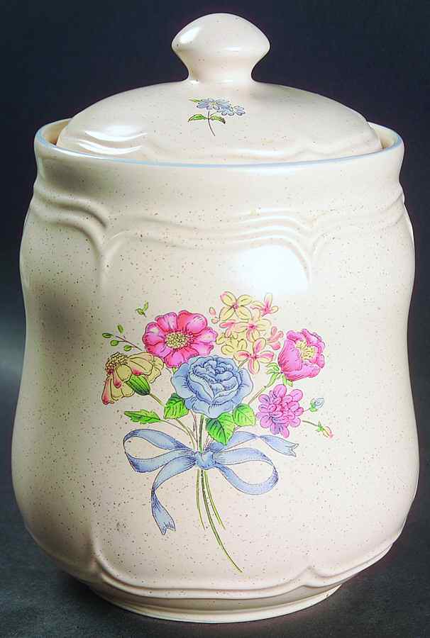 Victoria Large Canister & Lid by International-1