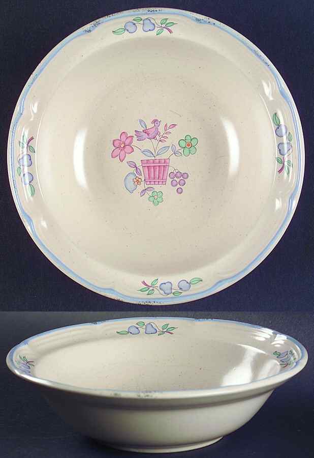 Welcome Home Rim Cereal Bowl by International-1