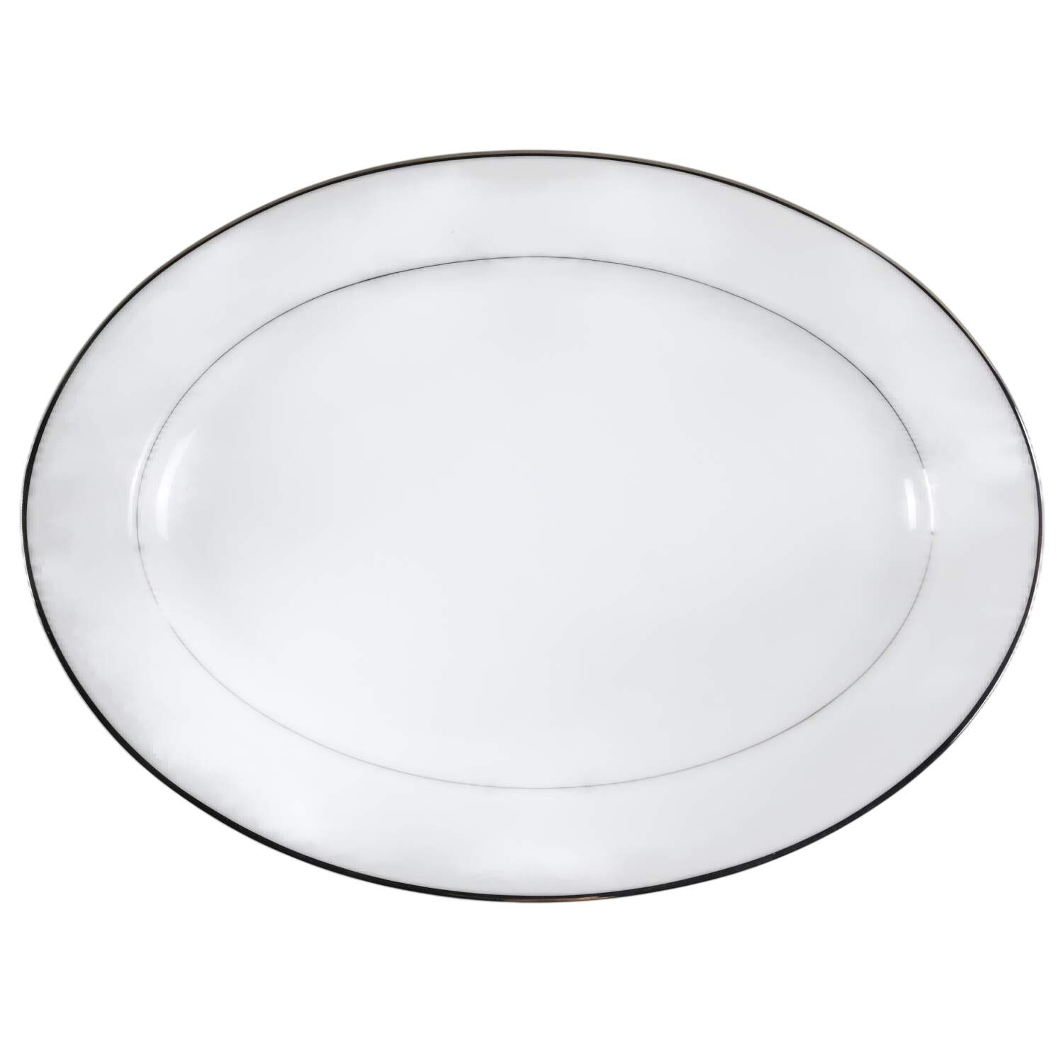 Wedding Ring 16" Oval Serving Platter by International-1