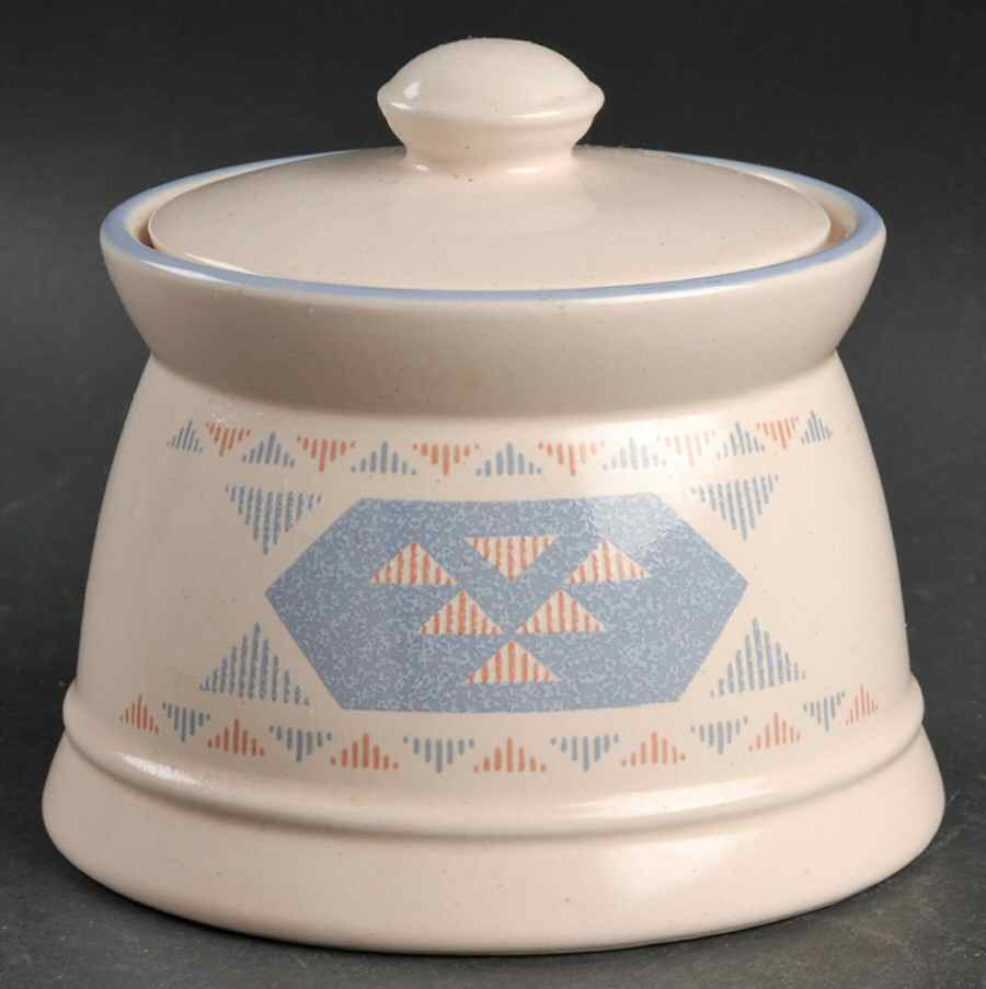 Zuni Sugar Bowl & Lid by International-1