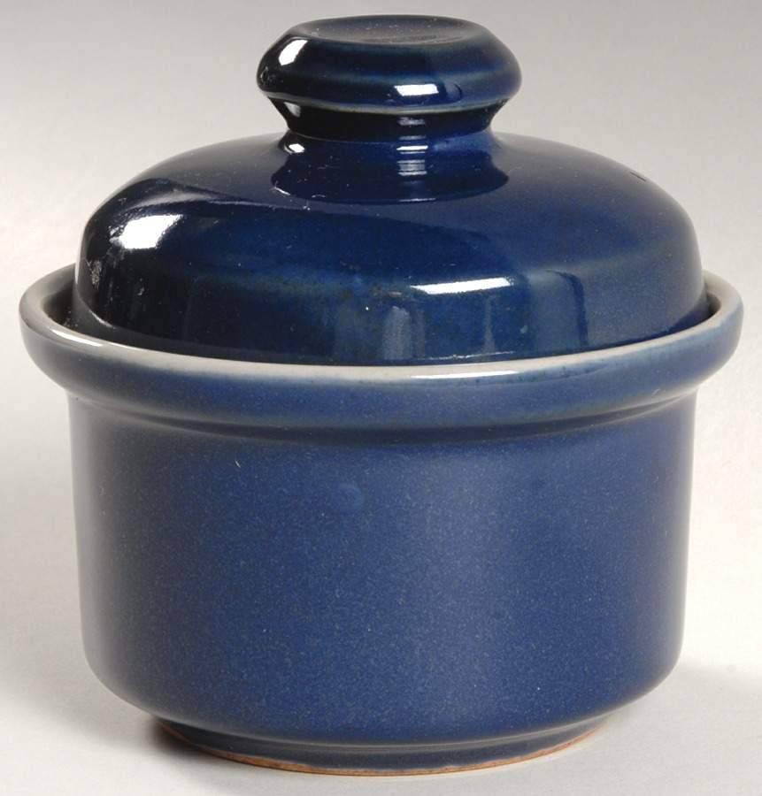 Freedom Blue Sugar Bowl & Lid by Iron Mountain-1
