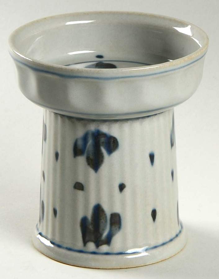 Martha's Flowers 4" Pillar Candleholder by Iron Mountain-1