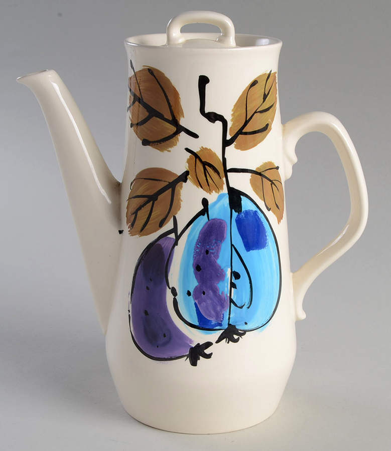 Forbidden Fruit (Jamaica) Coffee Pot & Lid by Island Worcester-1