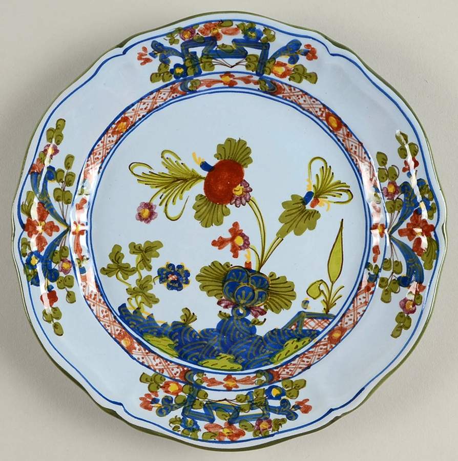 Garofano Imola Salad Plate by Imolarte (Imola)-1
