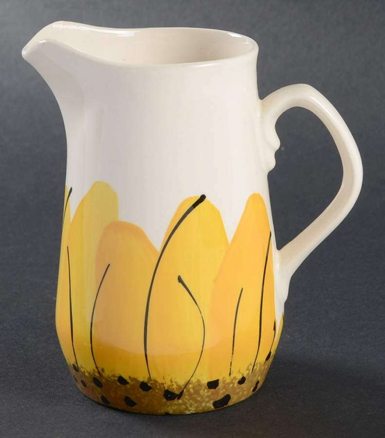 Sunflower Creamer by Island Worcester-1