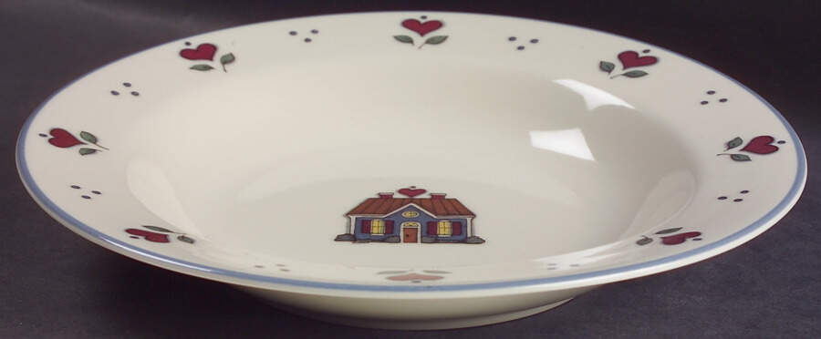 Heartsongs Large Rim Soup Bowl by International-1
