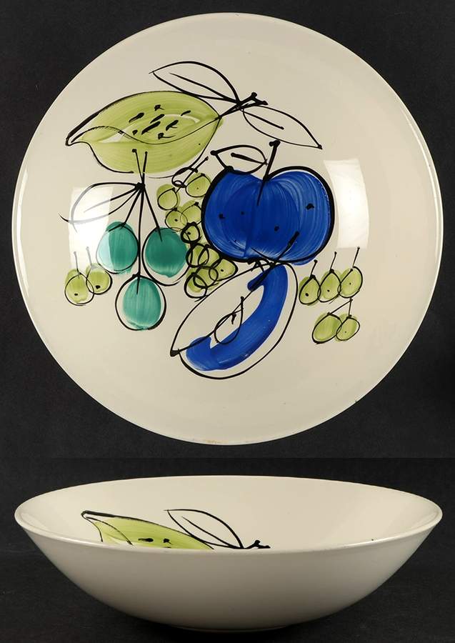 Salad Days 8" Round Vegetable Bowl by Island Worcester-1