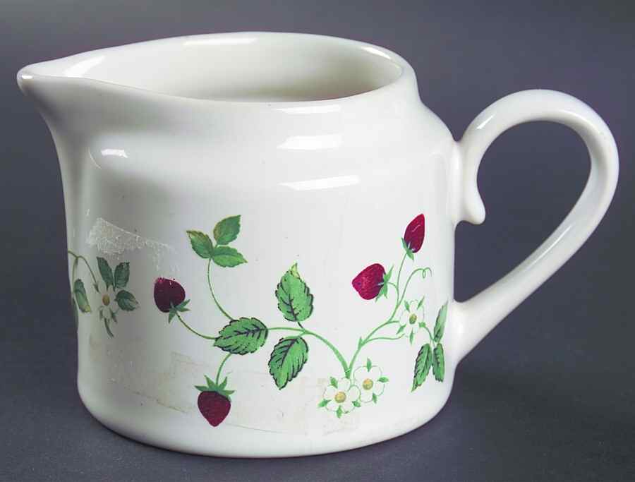 Strawberry Fair (No Green Trim) Creamer by International-1